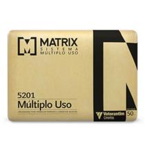 Argamassa Múltiplo Uso Massa Pronta 50kg 6054231 para Alvenaria Cinza Matrix