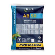 Argamassa para Blocos de Vidro AB 50 5kg Branco Fortaleza