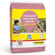 Argamassa para Varandas e Quintais Cinza 20 Kilos - 0309.00001.0020PL - QUARTZOLIT