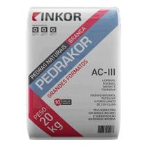 Argamassa Pedrakor ACIII Pedras Naturais 20kg Inkor Argamassa Pedrakor ACIII Pedras Naturais 20kg Inkor