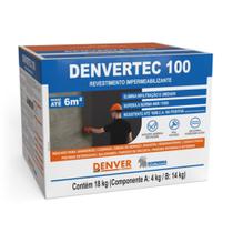 Argamassa Polimérica Impermeabilizante Denvertec 100 Super 18 kg Denver Imper Soprema