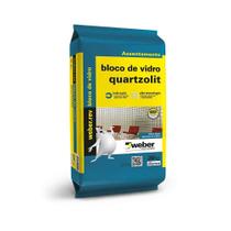 Argamassa Quartzolit para Bloco de Vidros 20kg - Weber Quartzolit