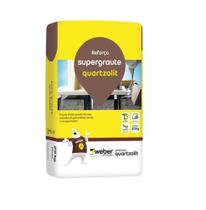 Argamassa Super Graute Quartzolit 25kg Fluido Alta Resistência
