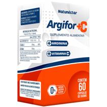 Argifor + C Arginina + Vitamina C - 60 Cápsulas Natunéctar