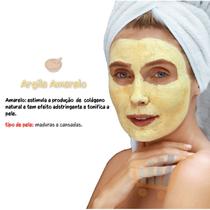 Argila Amarela Premium Rejuvenescedor Facial Combate Flacidez - WEBSIZE