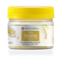 Argila Amarela Tonificante Facial e Corporal Phytoterapica Argila Amarela Tonificante Facial e Corporal Phytoterapica