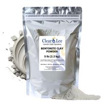 Argila bentonita em pó ClearLee Cosmetic Grade 2,27 kg
