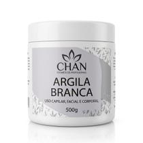 Argila Branca Capilar Skincare Renovação Celular 500g - CHAN COSMÉTICOS