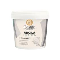 Argila Branca - Castilla Cosméticos Suavizante, Revitalizante e Uniformiza o Tom da Pele - 100g Argila Branca - Castilla Cosméticos Suavizante, Revitalizante e Uniformiza o Tom da Pele - 100g
