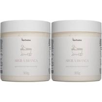 Argila Branca Em Pó Facial Hidratante Via Aroma - Kit 2 Argila Branca Em Pó Facial Hidratante Via Aroma - Kit 2