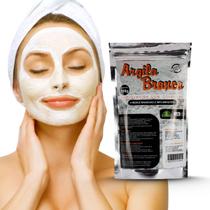Argila Branca Facial Combate Rugas E Flacidez 100g Dermabel