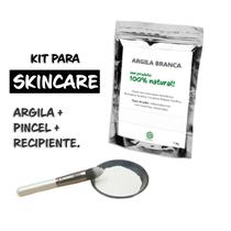 Argila Capilar Tratamento Efetivo Cabelos Branca 1Kg - WEBSIZE