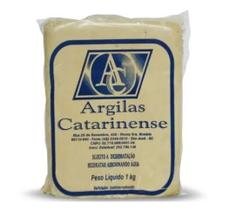 Argila Catarinense 1kg Kit Com 10 Unidades