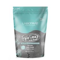 Argila cinza c/ carvao ativado 100g labotrat