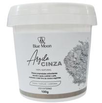 Argila Cinza Facial, Capilar Corporal 100% Natural Blue Moon
