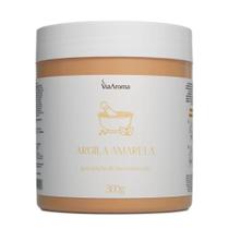 Argila Corpo e Rosto 300G Basic Amarela - Via Aroma