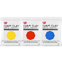 Argila de espuma BOHS 1,5 kg vermelha azul amarela Air Dry Soft