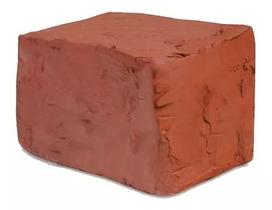 Argila Escolar Vermelha Para Modelagem 1Kg