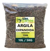Argila Expandida 10 Litros/5Kg Drenagem Vasos Decoração 1506