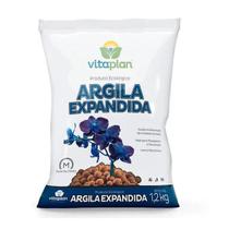 Argila Expandida Média Vitaplan Produto Ecológico 1,2 KG