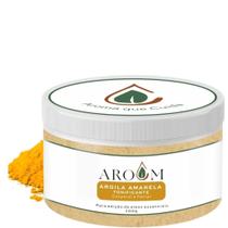 Argila Facial e Corporal Amarela - Aroom 200G