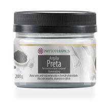Argila Facial Preta Renovadora 200G Phytoterapica Argila Facial Preta Renovadora 200G Phytoterapica