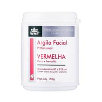 Argila Facial Profissional Vermelha 150g WNF Argila Facial Profissional Vermelha 150g WNF