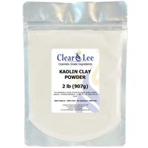 Argila Kaolin ClearLee 100% Pura - 2kg - Grau Cosmético