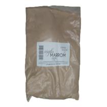 Argila Marrom 1Kg 100% Pura Ervas E Raízes