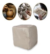 Argila Modelar Artesanato Escultura Cerâmica Escolar 4,5kg