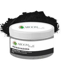 Argila multifuncional corpo , cabelo e rosto - cor preta 200g