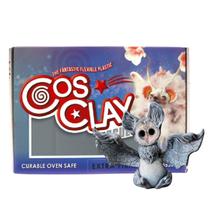 Argila Polimérica Cosclay Sculpt Extra Firme Cinza 453 g