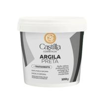 Argila Preta - Castilla Cosméticos Detox, Antioxidante, Anti-idade e Esfoliação Facial e Corporal