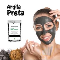 Argila Preta Mascara Embelezamento Facial e Corporal - WEBSIZE