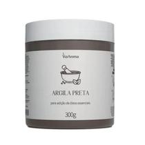 Argila Preta Via Aroma - 300g Via Aroma