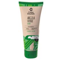 Argila Pronta Verde em Creme 100g - Corpo Dourado Linha Clinic+