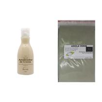 Argila Pura Verde 500G E Emoliente Amolecedor Cravos