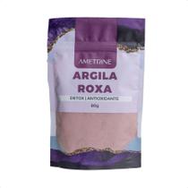 Argila Roxa Facial Capilar Corporal Skincare Vegan Revitalizadora Anti Acne Cravo e Oleosidade