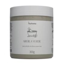 Argila Verde Clareadora Corpo Rosto Óleo Essencial Base Via Aroma 300g