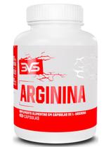 Arginina 100% Pura 3vS ORIGINAL - Fórmula Exclusiva Para A Vasodilatação Dos Músculos -120 Cápsulas