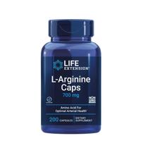 Arginina 700mg 200 Cápsulas Life Extension