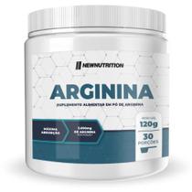 Arginina em Pó 120g New Nutrition