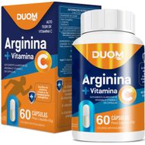 Arginina + vitamina c imunidade 60 caps clean label - duom