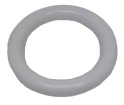 Argola 28mm Branca Pvc ( 100 PEÇAS ) - Reibraz