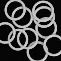 Argola 35mm Branca de Plástico Multiuso Resistente 50 Unidades