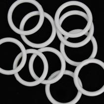 Argola 35mm Branca de Plástico Multiuso Resistente 50 Unidades