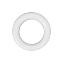 Argola 35mm Branca Plástico Para Artesanato 10 Unidades