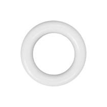 Argola 35mm Branca Plástico Para Artesanato 10 Unidades