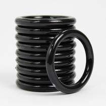 Argola 4cm de Plástico Preto Para Artesanato Multiuso Com 30 Unidades Argola 4cm de Plástico Preto Para Artesanato Multiuso Com 30 Unidades