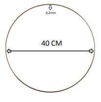 Argola Aro De Metal 40cm Diâmetro - Artesanato